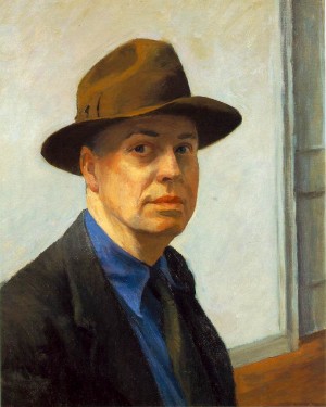 Edward Hopper July 22, 1882. Soft features, soulful eyes