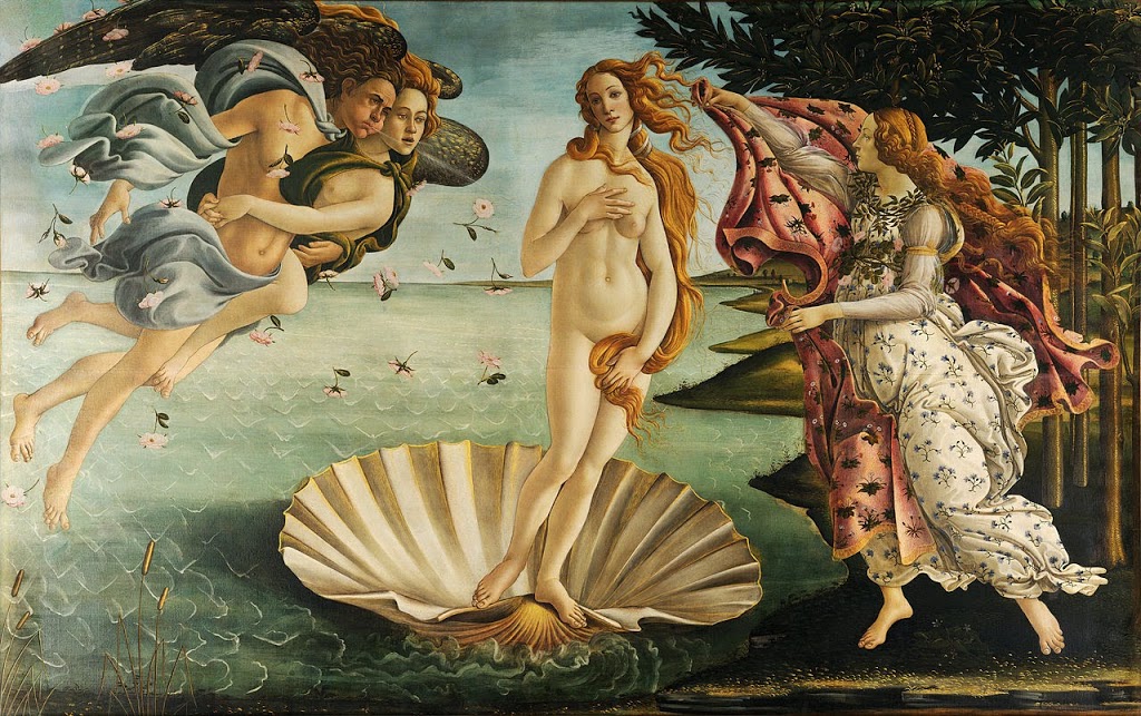 Botticelli's Birth of Venus.