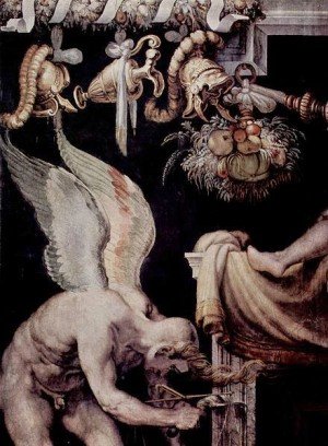 Kairos, depicted by Francesco Salvati.