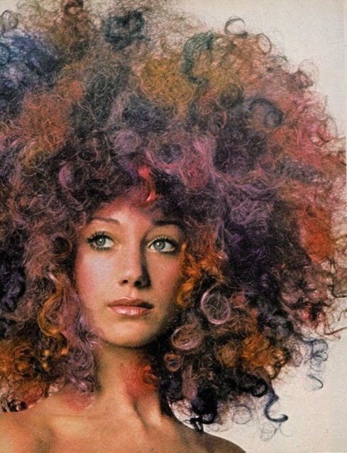 Marisa Berenson in Vogue some time in the 1970s.