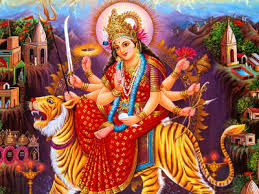The goddess Durga