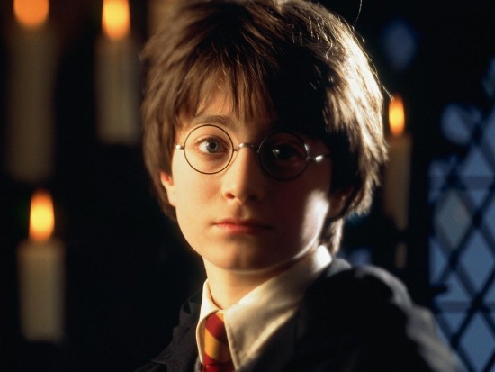Harry Potter (Daniel Radcliffe) an Anglo-Scottish production in the mind of JK Rowling.