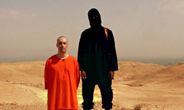 The murder of the journalist James Foley. Pluto.