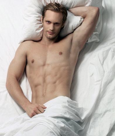 Eric in True Blood played by Alexander Skarsgard