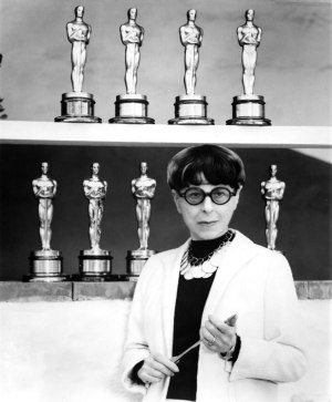 Edith Head - Scorpio par excellence… and her Oscars