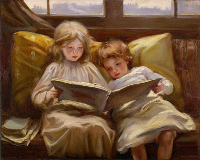 Interesting Story. Laura Muntz Lyall (1860-1930)