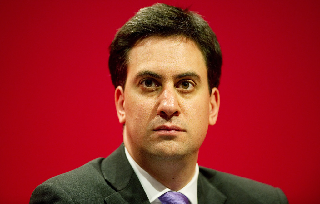 Ed Miliband: not really weird at all.