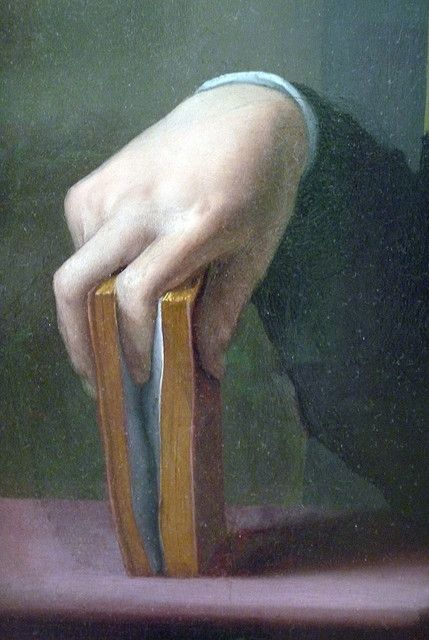 Detail from Portrait of a Young Man by Agnolo Bronzino