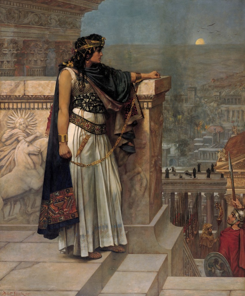 Zenobia's Last Look Upon Palmyra, Herbert Schmalz - Wikimedia Commons