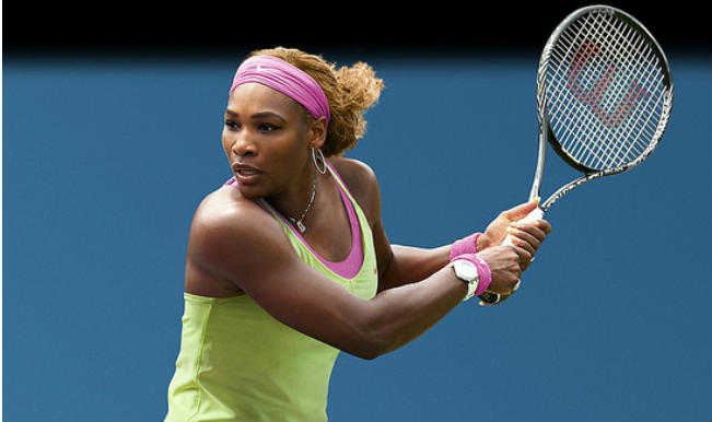 Serena Williams, the greatest women's tennis champ of all time (IMHO). Sun in Libra, Taurus Rising.