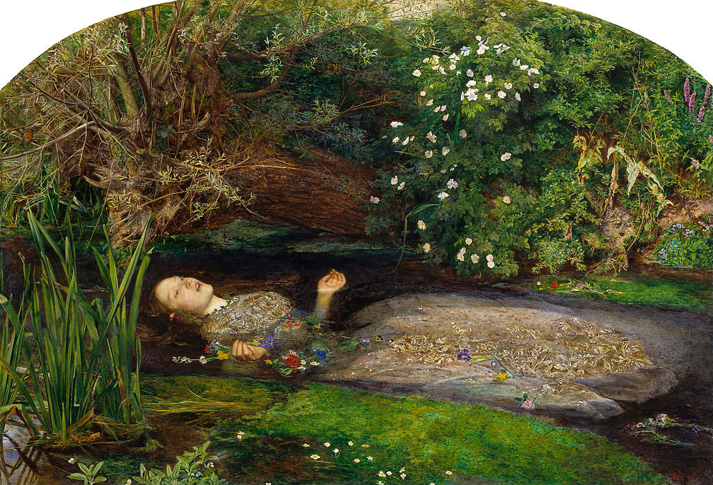 Ophelia by John Everett Millais (1851-1852)