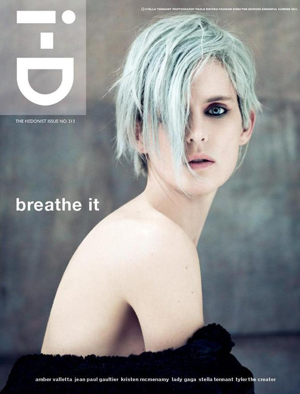 Stella Tennant on the cover of i-D (2011)