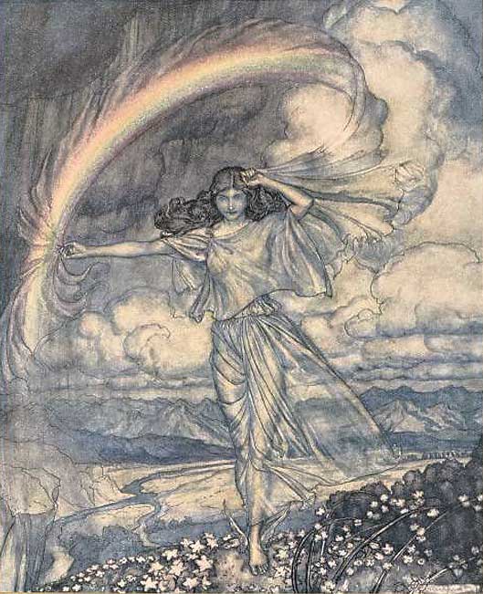 Summer Fairy. Arthur Rackham.