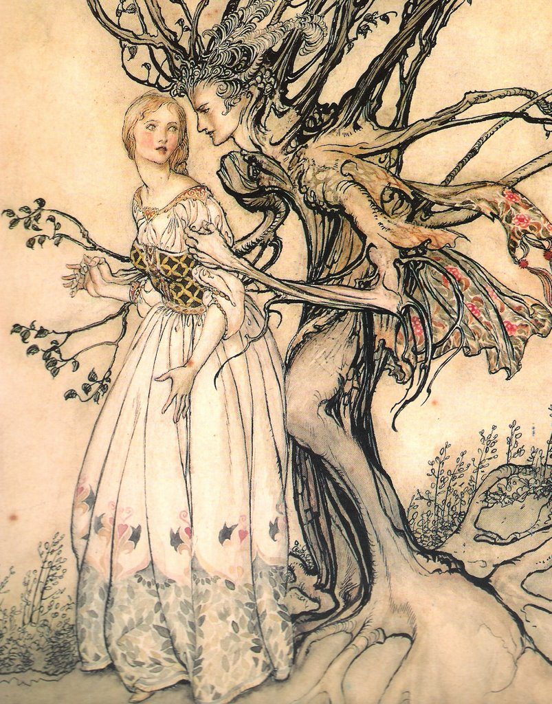 From “The Old Woman in the Wood”.