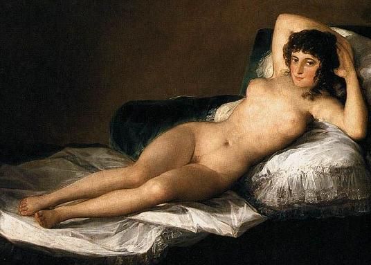 The Nude Maja by Francisco de Goya