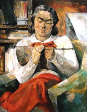 Tricoteuse, Andrée Simon