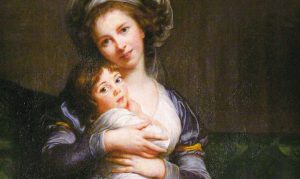 Self portrait with my daughter Julie, by Elisabeth Vigee LeBrun