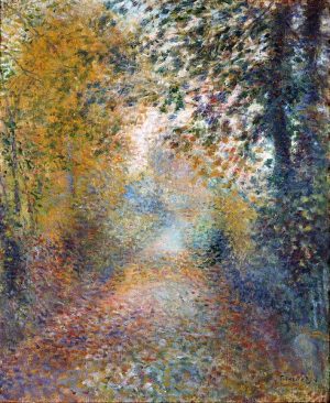 In the Woods -- Auguste Renoir