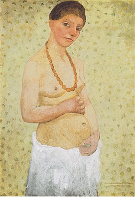 Self-portrait, Paula Modersohn-Becker