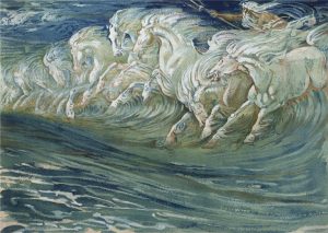 Neptune's Horses, Walter Crane