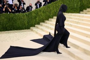 Kim Kardashian at the Met Gala, 14 September 2021