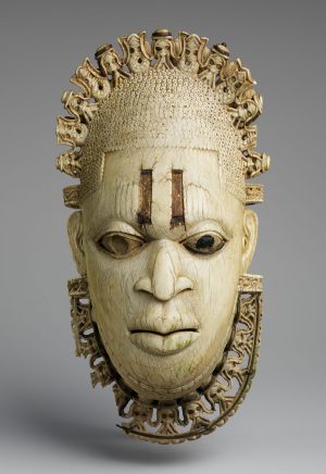 Queen Idia of Benin, 16th century ivory pendant mask