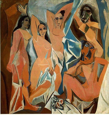 Les Desmoiselled D'Avignon, 1907, Pablo Picasso