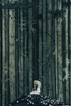 In the Dark Woods by Kay Nielsen, from East of the Sun, West of the Moon