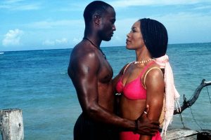 Taye Diggs (Capricorn) and Angela Bassett (Leo) in How Stella Got Her Groove Back
