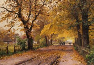 Autumnal Allee, Walter Moras