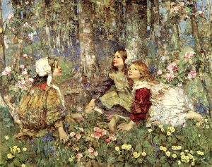 The Music of the Woods. Edward Atkinson Hornel.