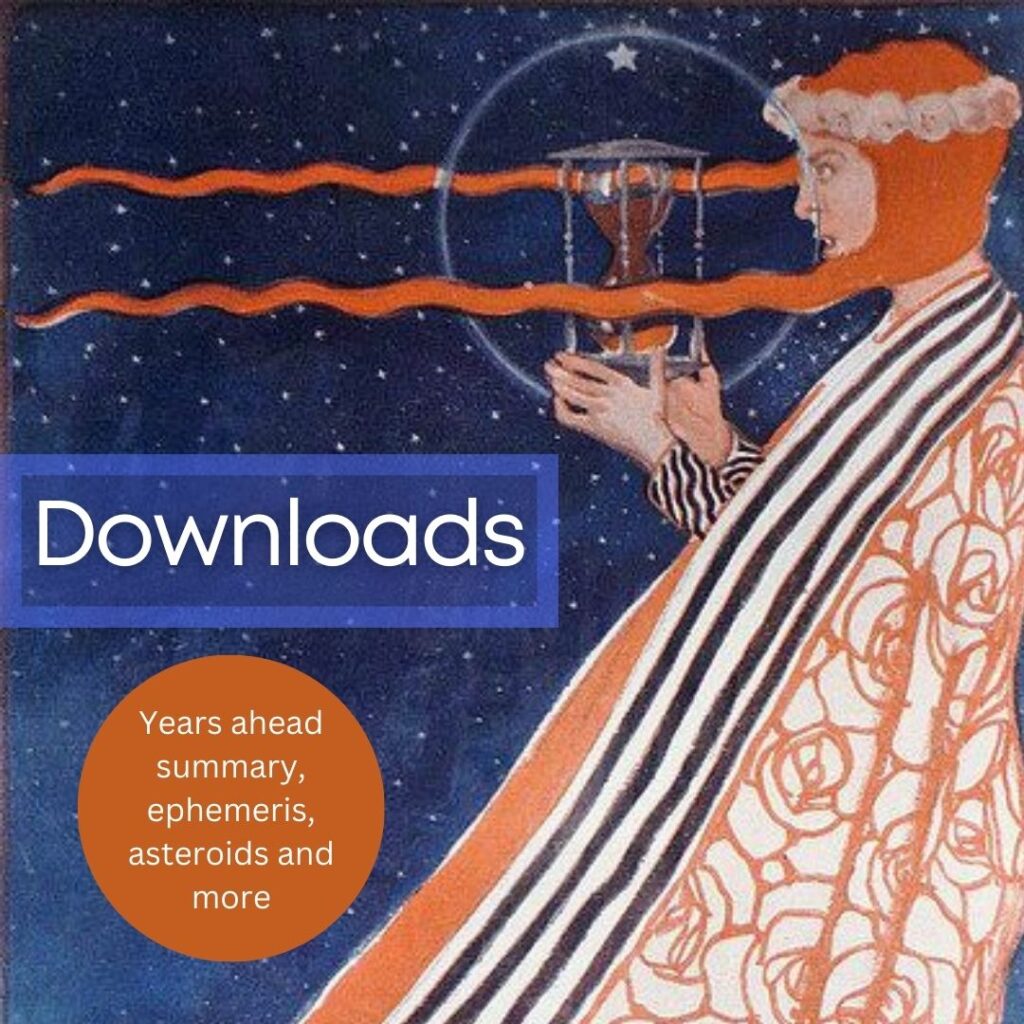 Downloads - Years ahead, summary, ephemeris, asteroids and more